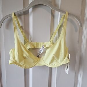 Urban Outfitters  Yellow Bra Large Nwt